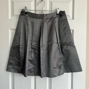 Silver Club Monaco Silk/Cotton Blend Skirt